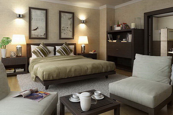 Потрясающий дизайн современной спальни